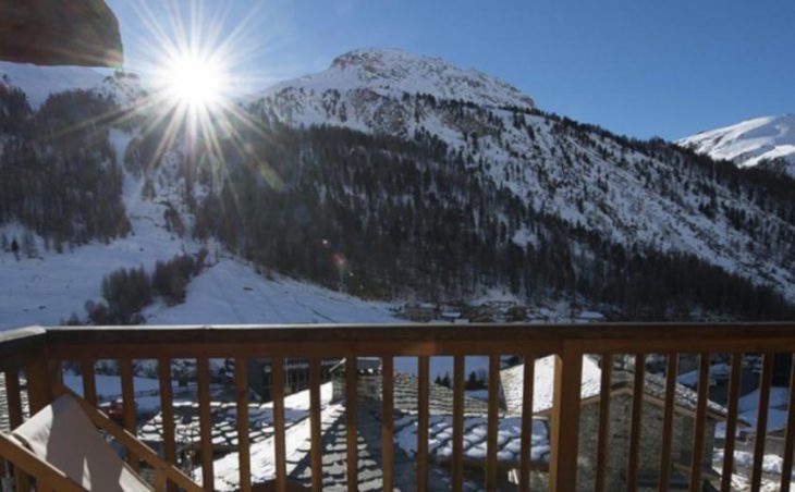 Chalet Amelie, Val d'Isere, Balcony View